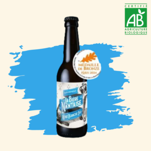 BIÈRE WHEAT BEER LA NANTAISE AGRUMES & EPICES BlANCHE BIO 4.2° 33CL x 12